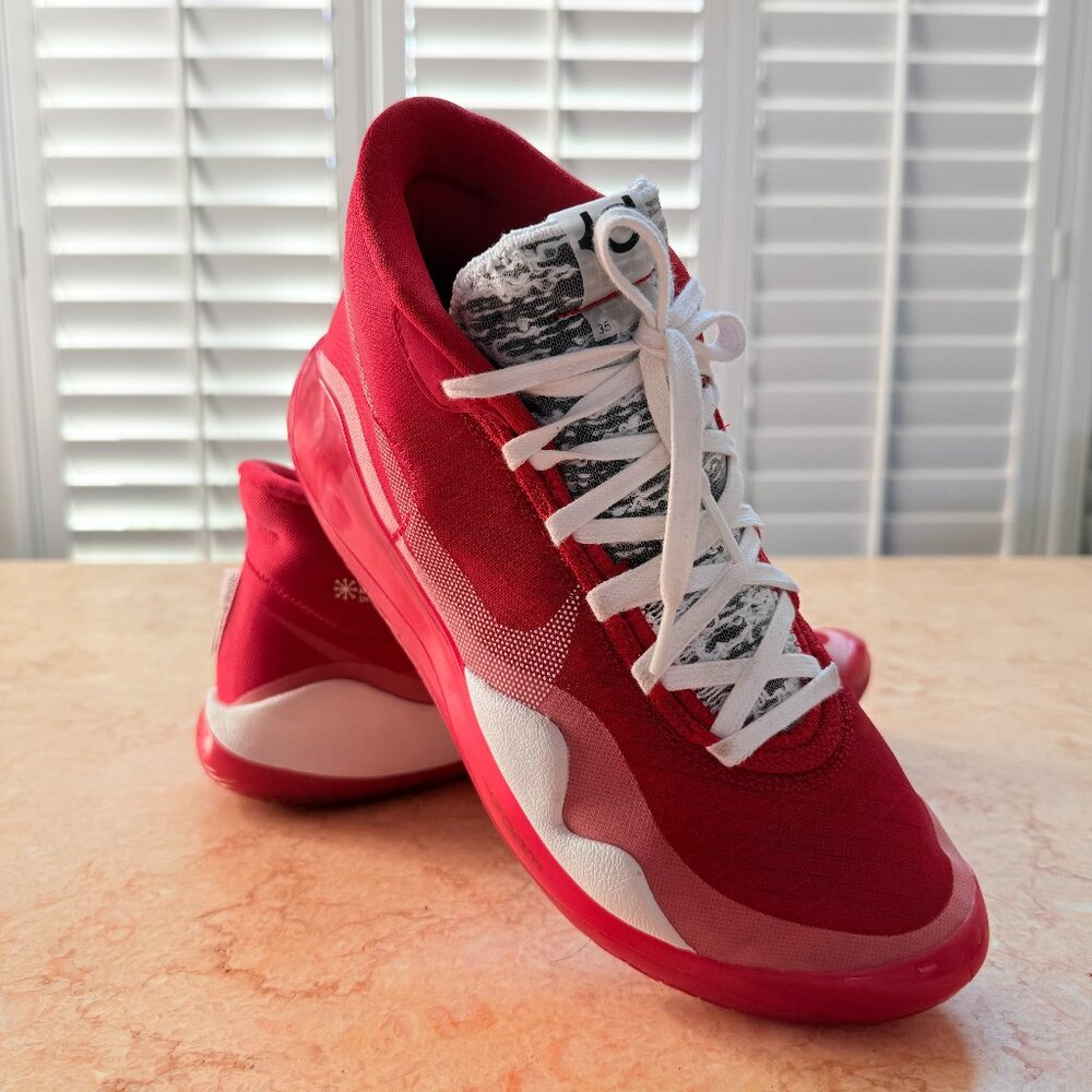 NIKE Zoom KD 12 Basketball Shoes 'UNIVERSITY RED' (Men 8.5/ Women 10)